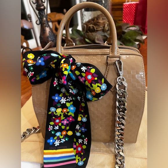 REDUCED TO SELL- Limited Edition Louis Vuitton Damier Facette Speedy Cube MM - Picture 5 of 16